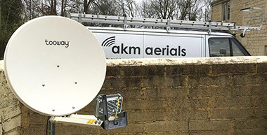 satellite broadband Fairford