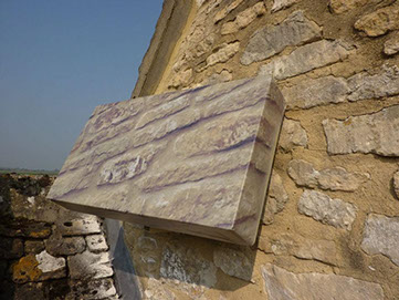 cotswold stone effect satellite dish